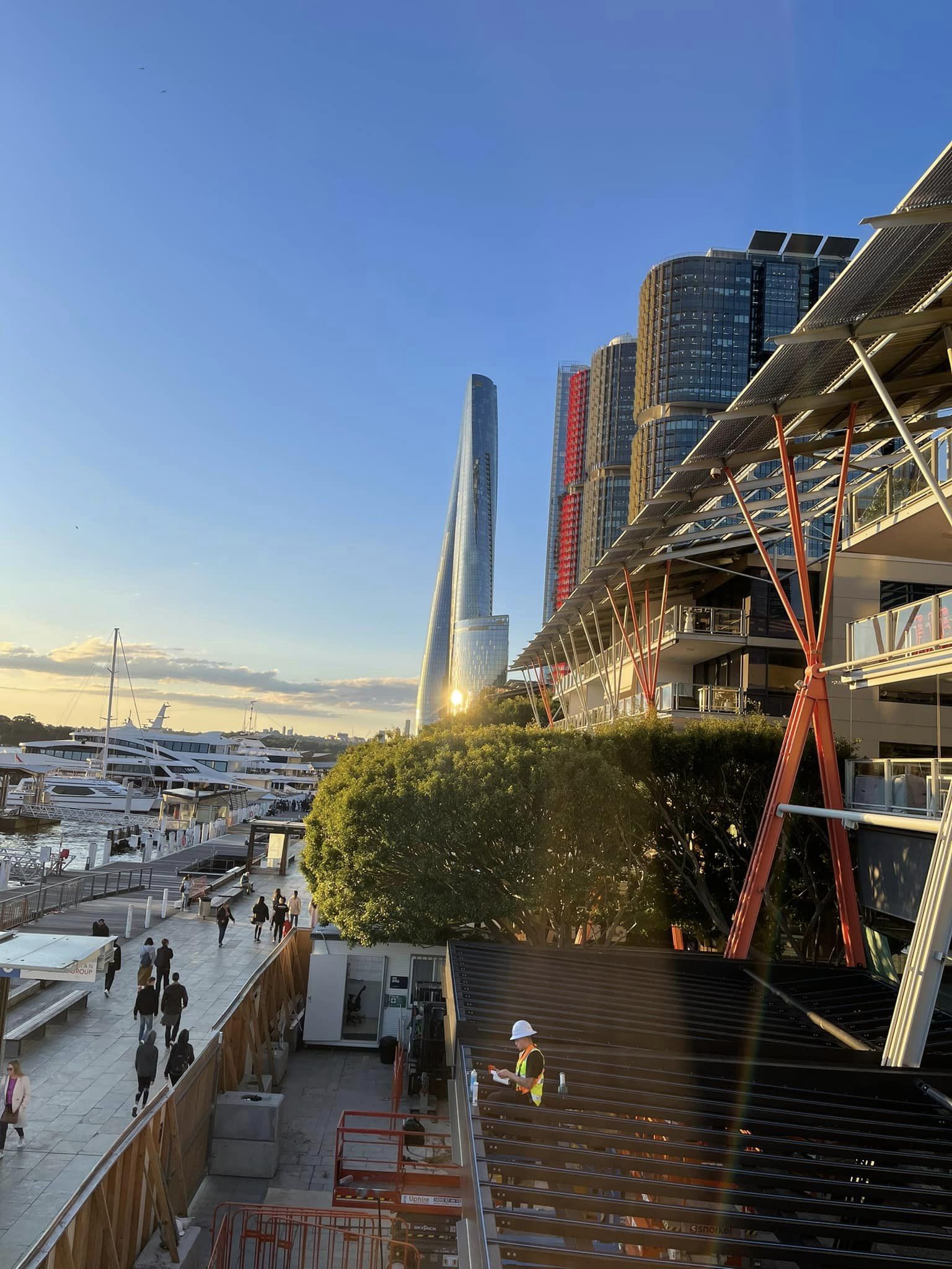 King St Wharf Glass Awning Upgrade – project detail 3 by Insight Glass Solutions