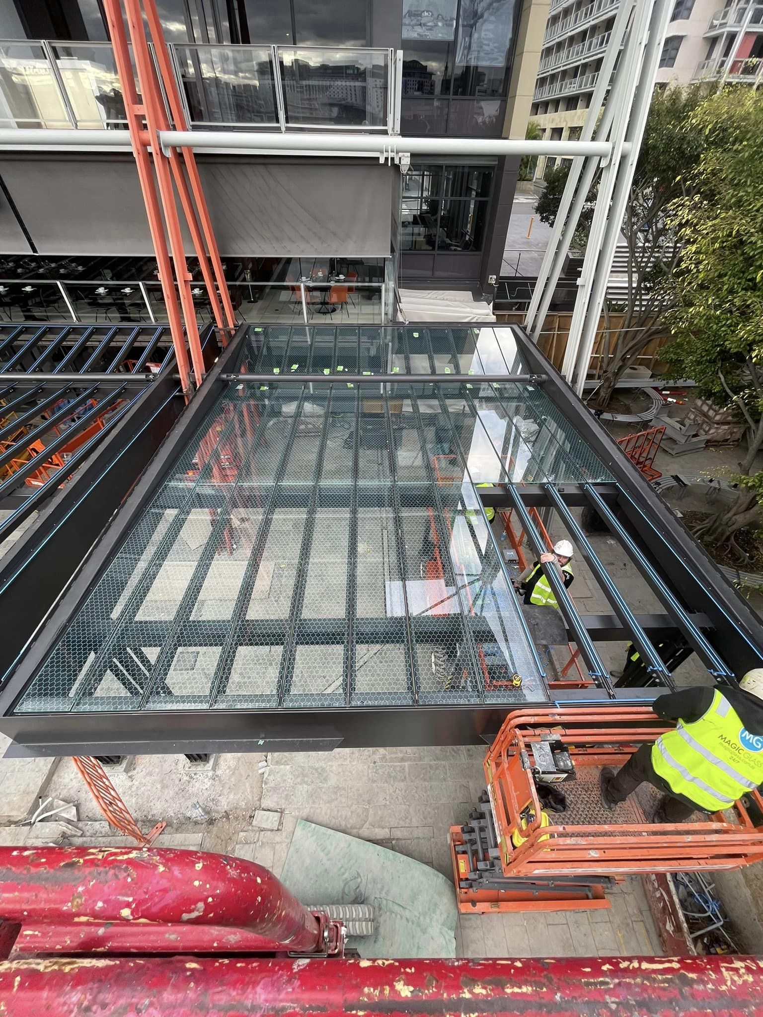 King St Wharf Glass Awning Upgrade – project detail 3 by Insight Glass Solutions