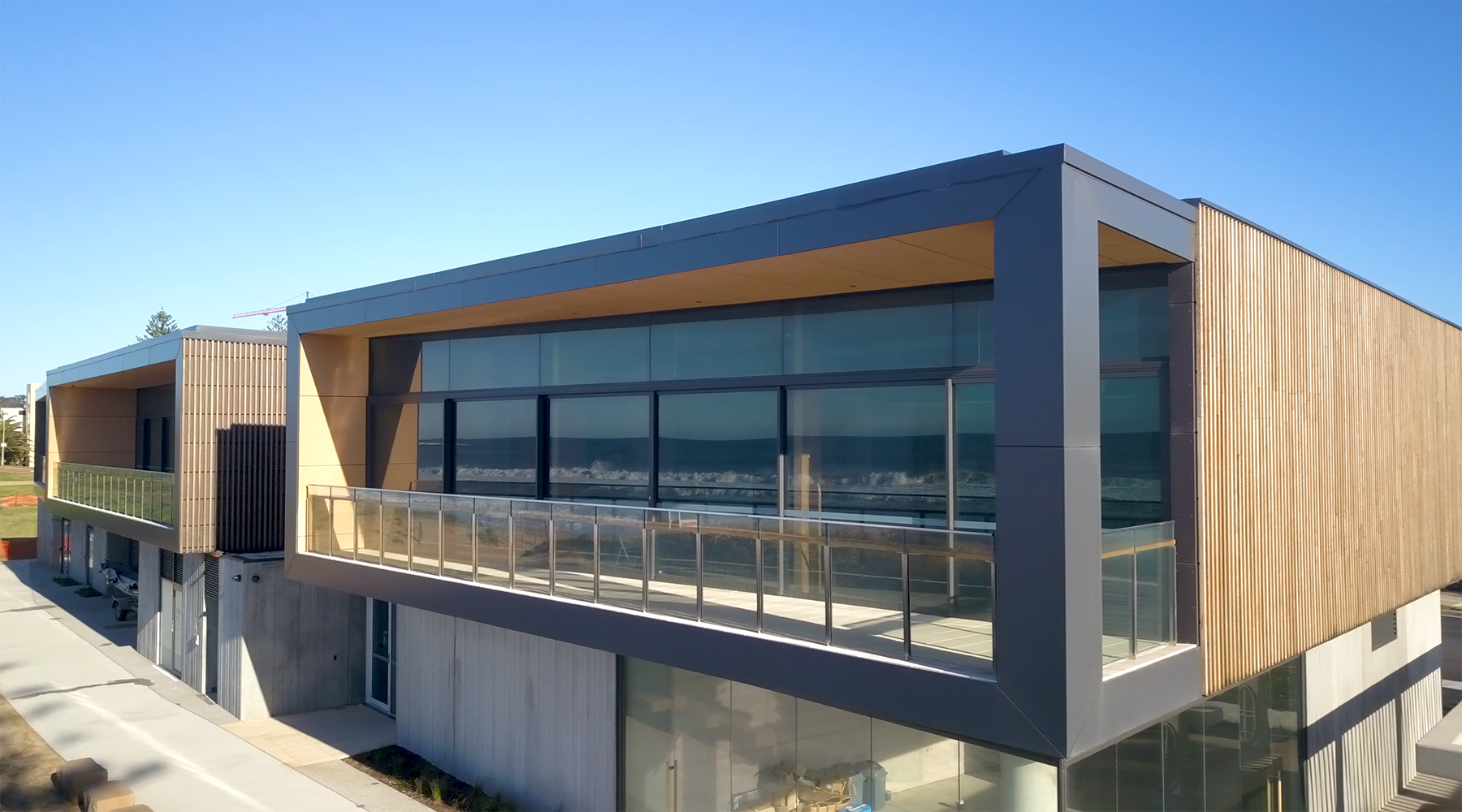 Mona Vale Surf Club glazing project by Insight Glass