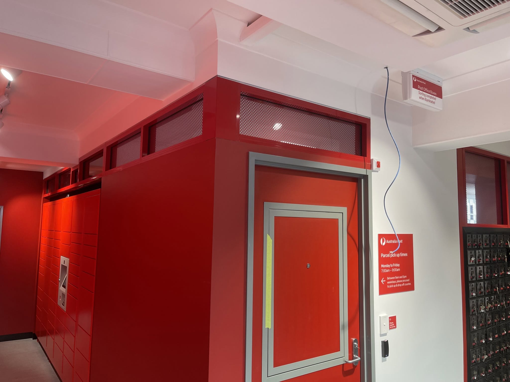 Orange Post Office project completed by Insight Glass